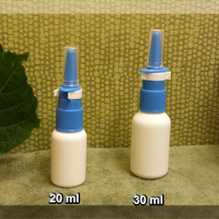 Blue or Green Nasal Spray Pump Fine Mist with 20 or 30 ml